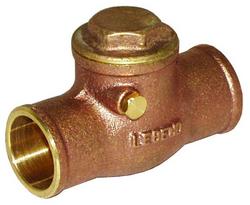 3 in. Brass Sweat Swing Check Valve