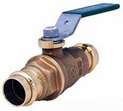 1/2 in. Forged Brass Full Port Press 600# Ball Valve