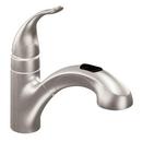 Moen Spot Resist&trade; Stainless Single Handle Pull Out Kitchen Faucet with Two-Function Spray and Power Clean Technology 