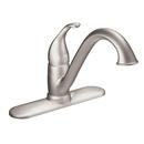 Moen Spot Resist&trade; Stainless Single Handle Kitchen Faucet 