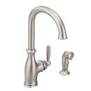Moen Spot Resist&trade; Stainless Single Handle Kitchen Faucet 