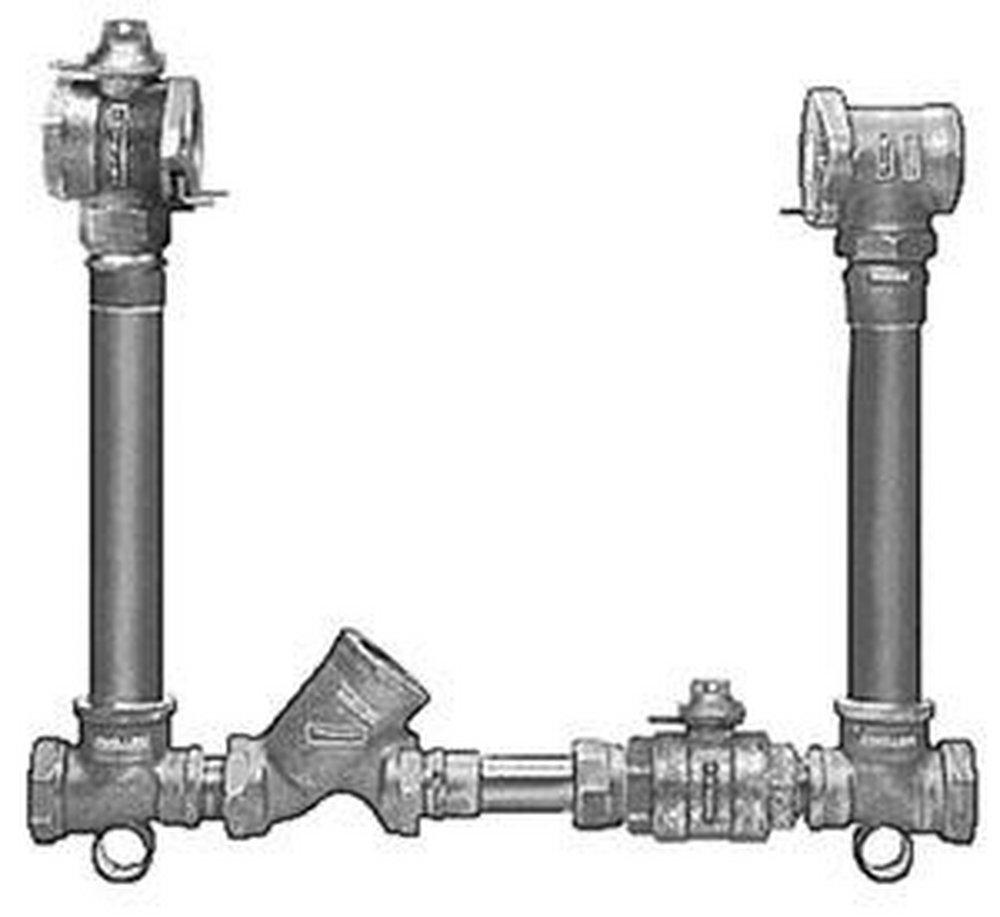 Mueller Company 2 x 15 in. FIP Copper Meter Setter 