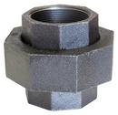 1/2 in. 300# Ground Joint Iron and Brass Black Malleable Union