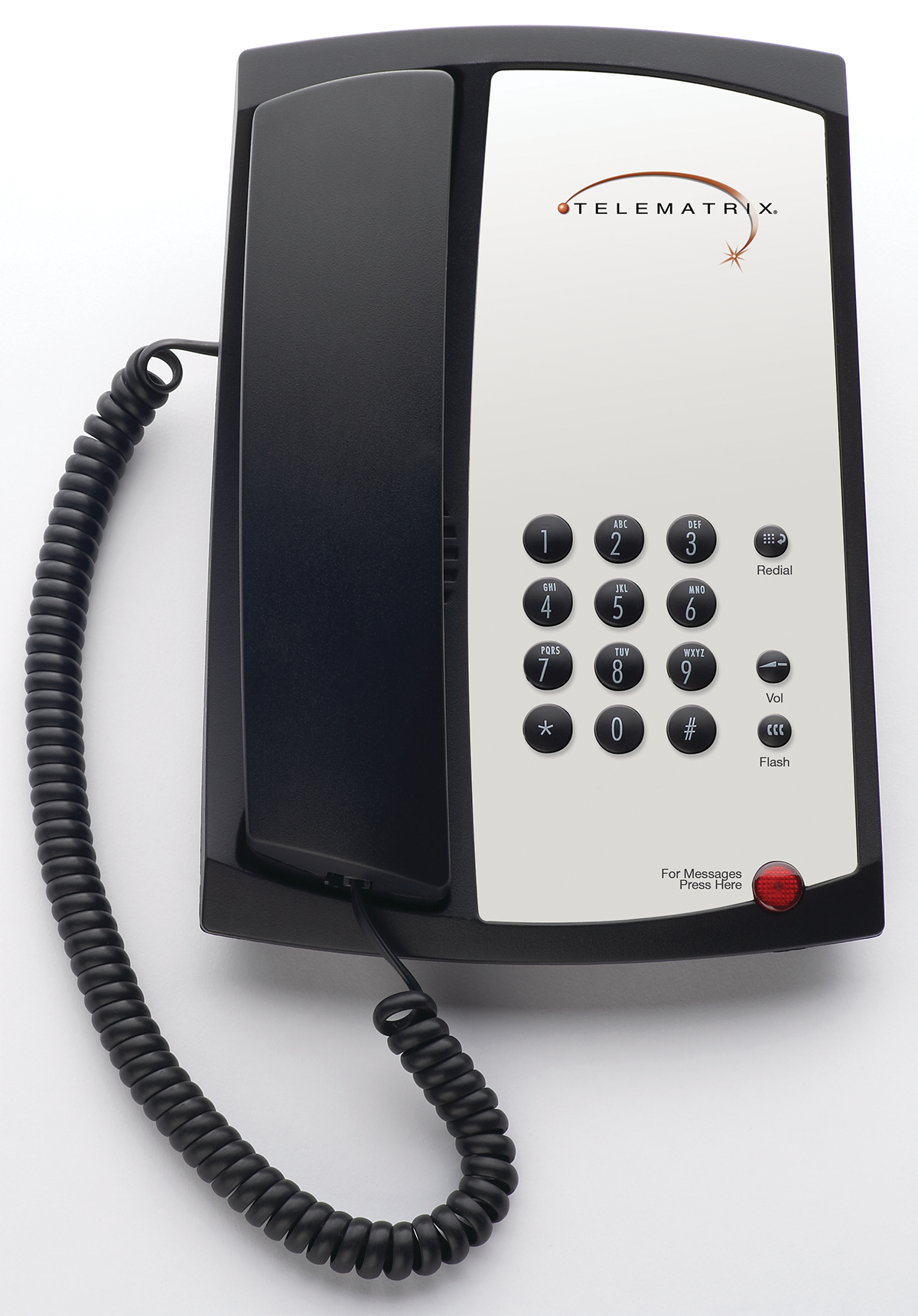 Cetis Black 1-Line Basic Phone 