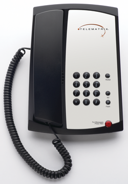 1-Line Basic Phone in Black
