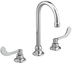 Two Handle Widespread Bathroom Sink Faucet in Polished Chrome