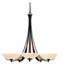Hubbardton Forge Mahogany 31-3/10 in. 100W 5-Light G9 Chandelier 