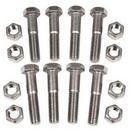 14 x 4-1/2 in. 150# Zinc Plated Carbon Steel Flange Bolt and Nut Set