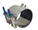 4 x 1 in. CC Ductile Iron and Stainless Steel Double Strap Saddle