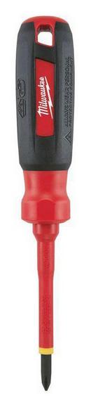 Milwaukee&reg; Silver Manual Phillips Screwdriver 