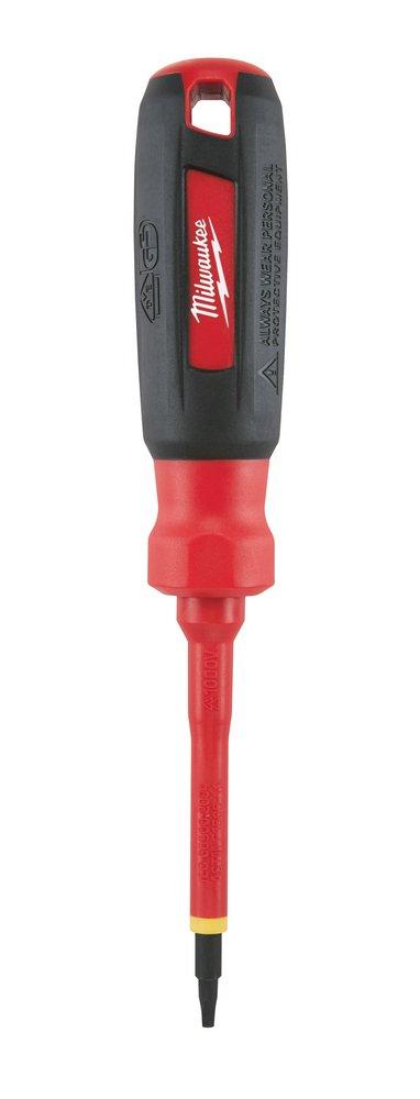 Milwaukee&reg; Silver Manual Square Screwdriver 