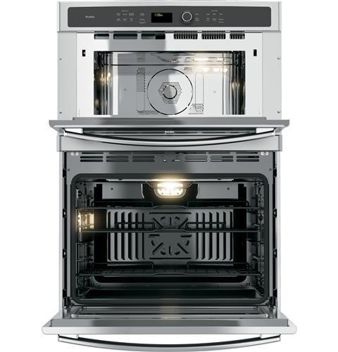 GE Profile&trade; Stainless Steel 29-3/4 in. 6.7 cu. ft. Combo Oven 