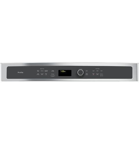 GE Profile&trade; Stainless Steel 29-3/4 in. 6.7 cu. ft. Combo Oven 