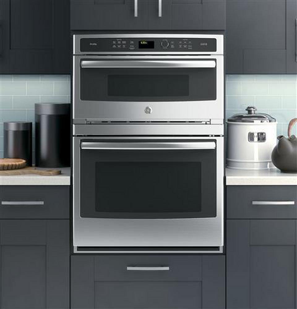 GE&reg; Stainless Steel 29-3/4 in. 6.7 cu. ft. Combo Oven 