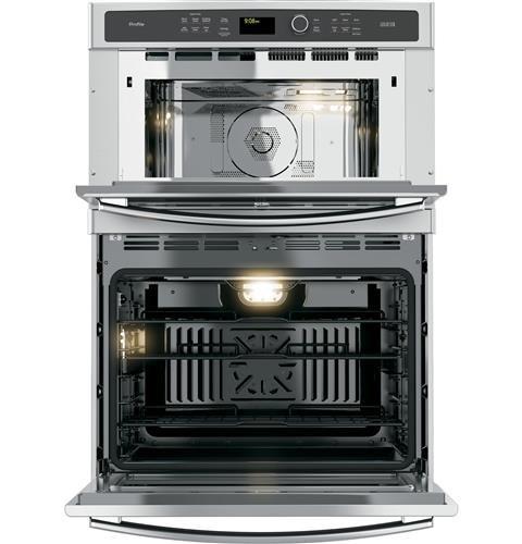 GE Profile&trade; Stainless Steel 29-3/4 in. 6.7 cu. ft. Combo Oven 