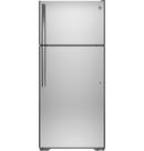 28 in. 11.55 cu. ft. Top Mount Freezer Refrigerator in Stainless Steel