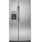 GE® Stainless Steel 35-3/4 in. 16.23 cu. ft. Side-By-Side Refrigerator