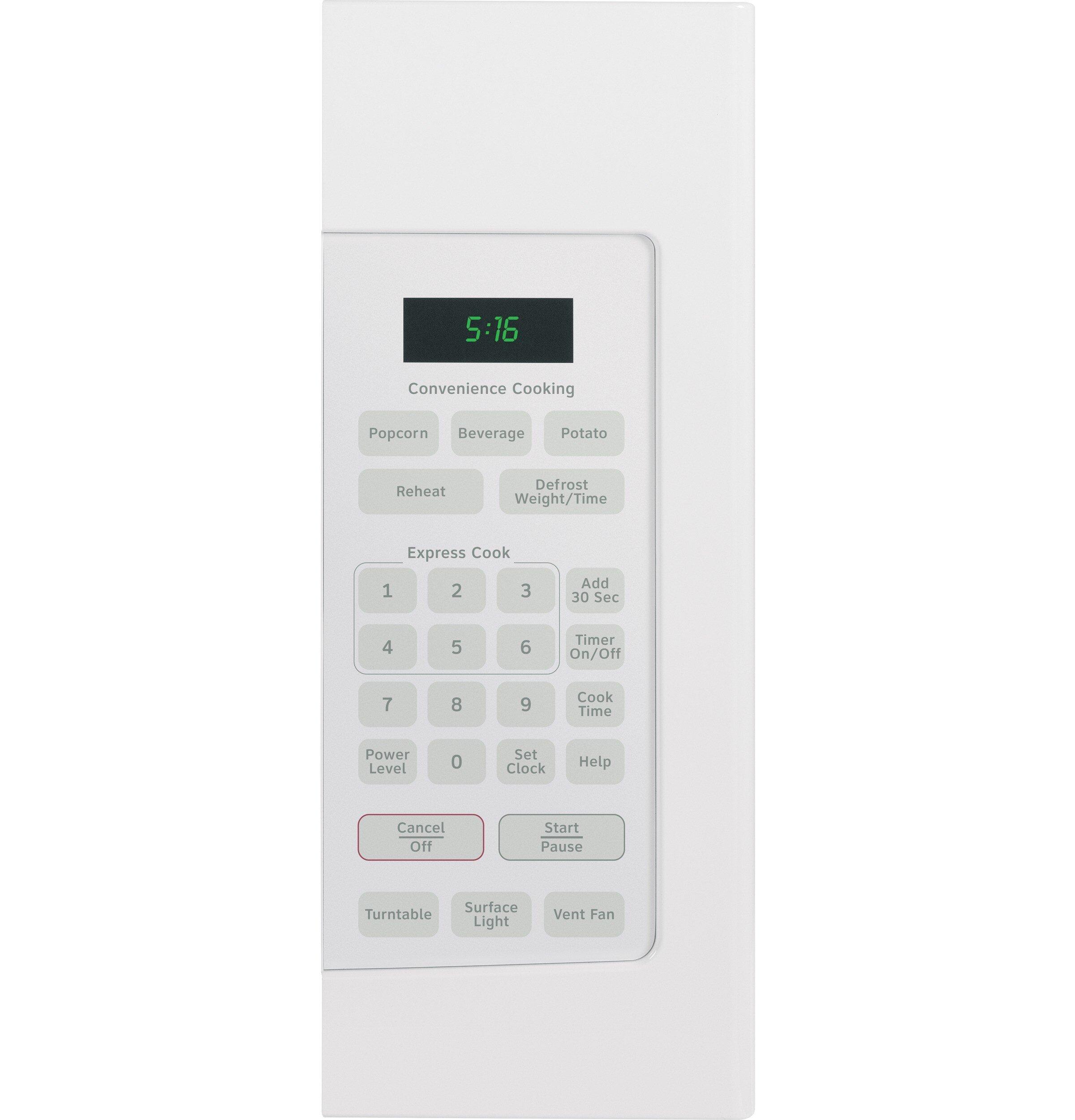 GE Hotpoint White 1.6 cu. ft. 1000 W External Over-the-Range Microwave 