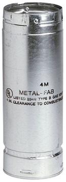 Metal Fab 3 in. Type B Gas Vent Pipe 