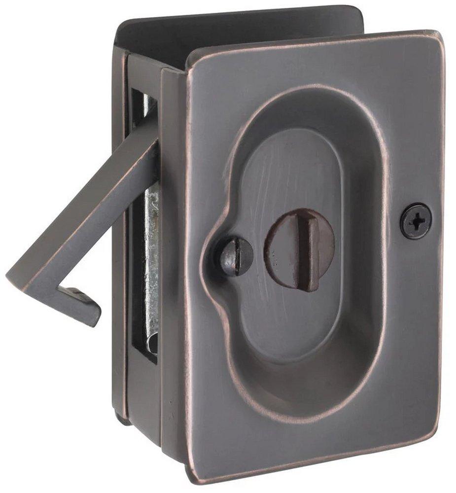 Emtek Products Oil Rubbed Bronze Privacy Pocket Door Lock 
