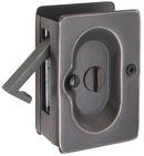 Privacy Pocket Door Lock in Oil Rubbed Bronze