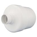 White PVC DWV Concentric Bushing (Fabricated) 