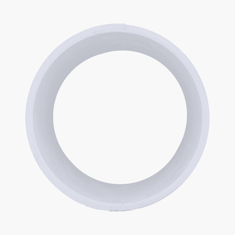 White PVC DWV Repair Coupling 