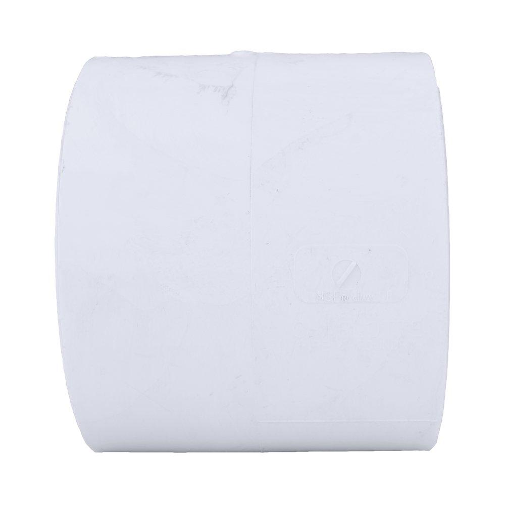 White PVC DWV Repair Coupling 