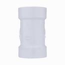 White PVC DWV Cleanout Tee (Without Plug) 