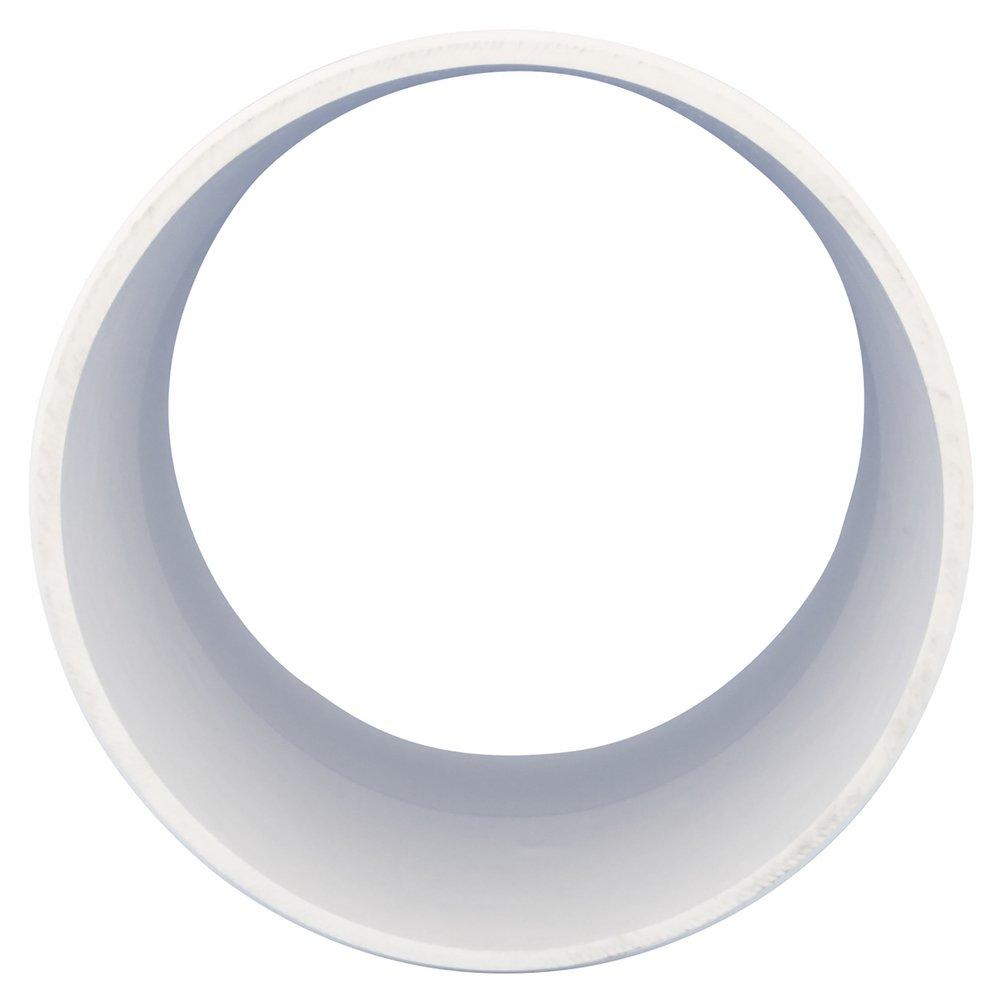 White Spigot x Hub and DWV SDR 35 ABS and PVC Adapter Bushing 