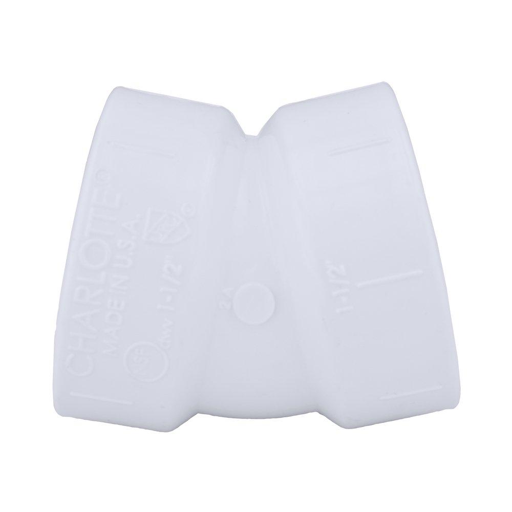 White PVC DWV 22-1/2&deg; Elbow (Fabricated) 