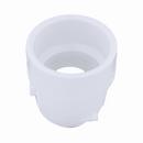 White PVC DWV 45&deg; Street Elbow (Fabricated) 