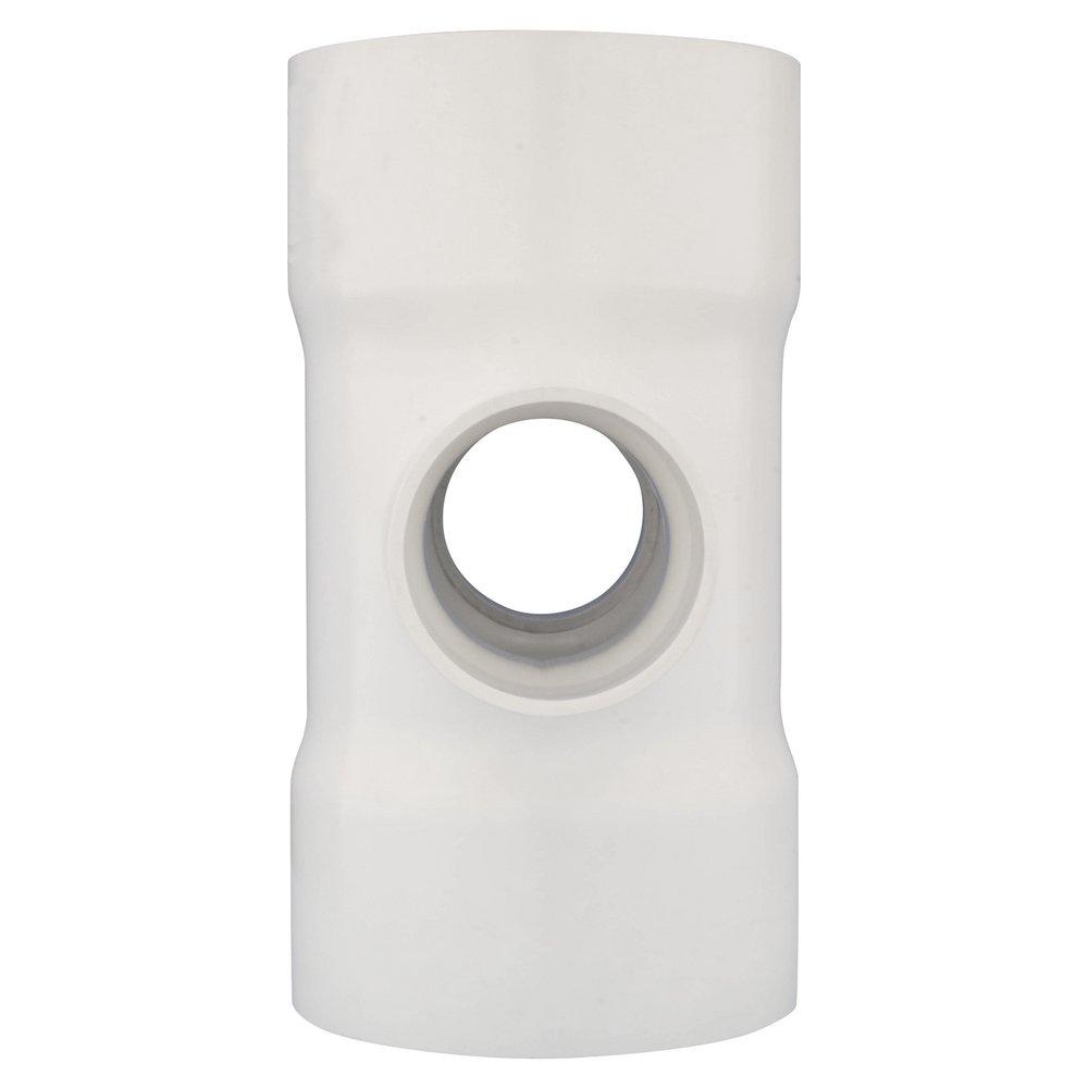 White Hub PVC SDR 40 Cross Tee 