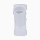 White PVC DWV Double Wye (Fabricated) 