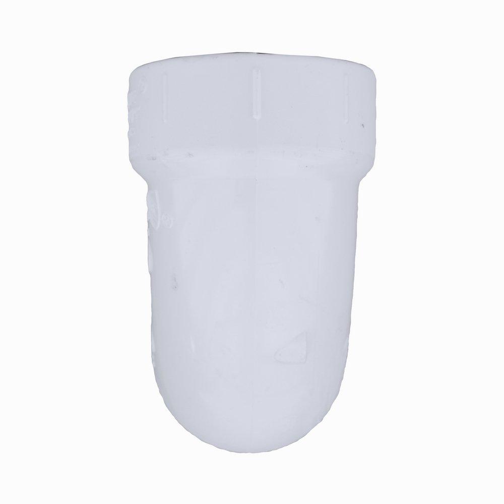 White PVC DWV 90&deg; Street Elbow (Fabricated) 