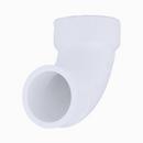 White PVC DWV 90&deg; Street Elbow (Fabricated) 