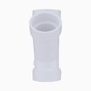 White PVC DWV Double Wye (Fabricated) 