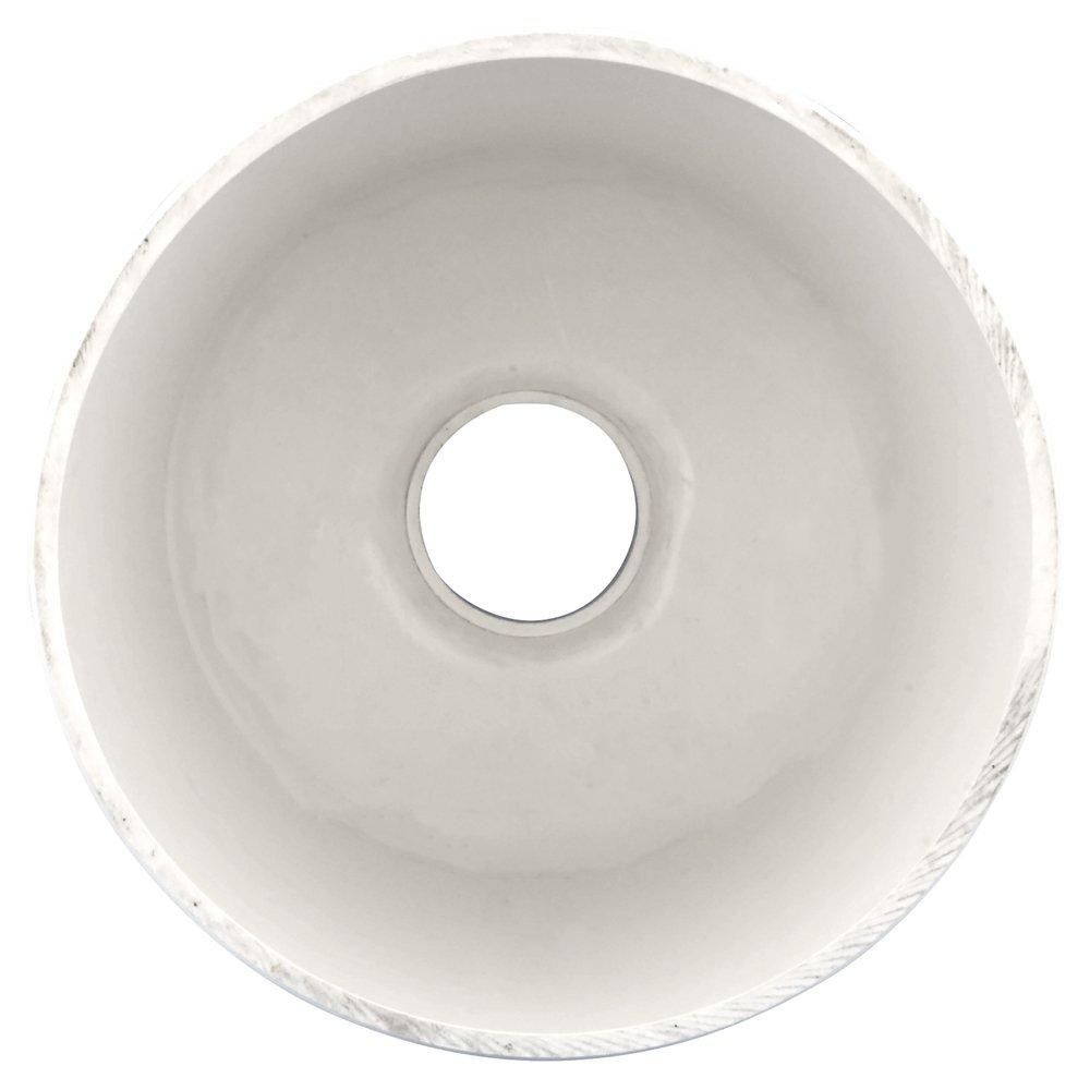 White PVC DWV Concentric Bushing (Fabricated) 
