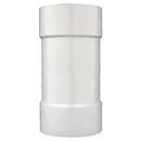 White PVC DWV Straight Tee (Fabricated) 