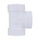 White PVC DWV Cleanout Tee (Without Plug) 