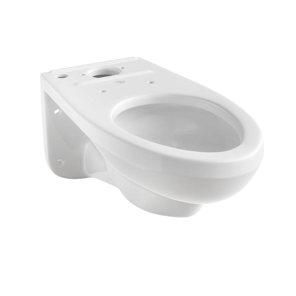 PROFLO® Wall Mount Elongated Toilet Bowl in White Ferguson