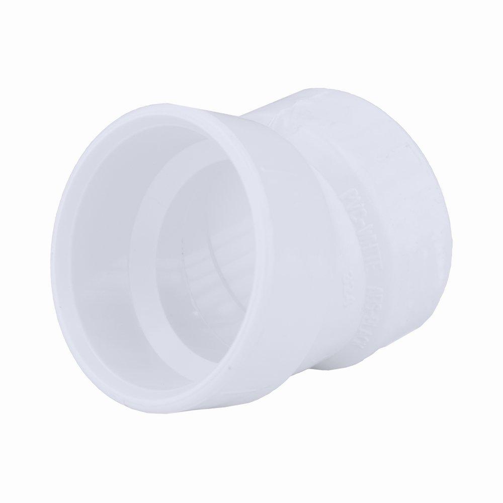 White PVC DWV 22-1/2&deg; Elbow 