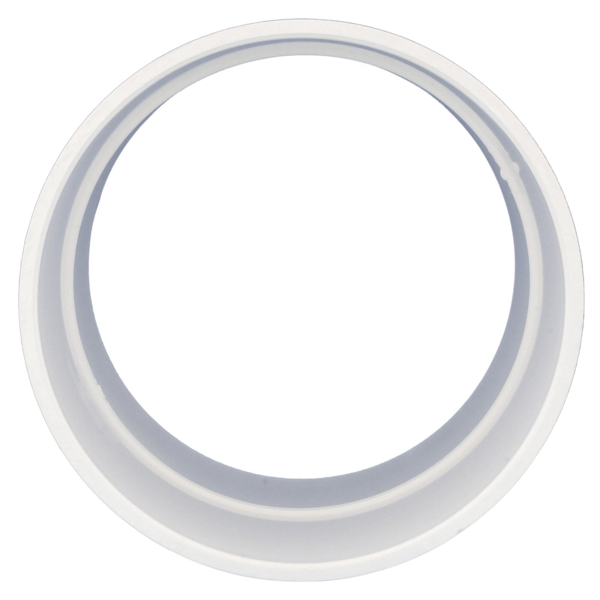 White Hub Fabricated Straight and DWV PVC Straight Coupling 