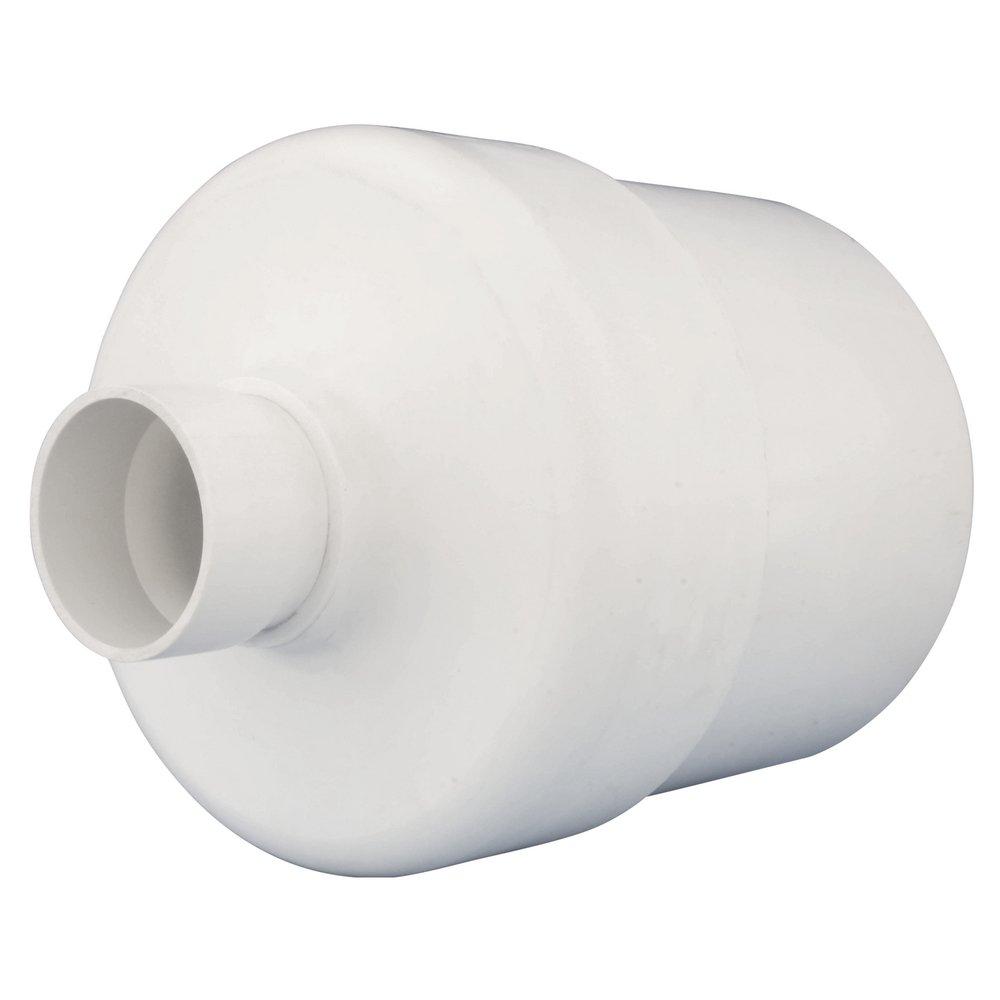 White PVC DWV Concentric Bushing (Fabricated) 