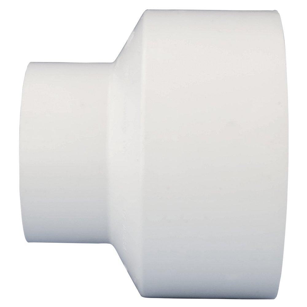 White PVC DWV Coupling 