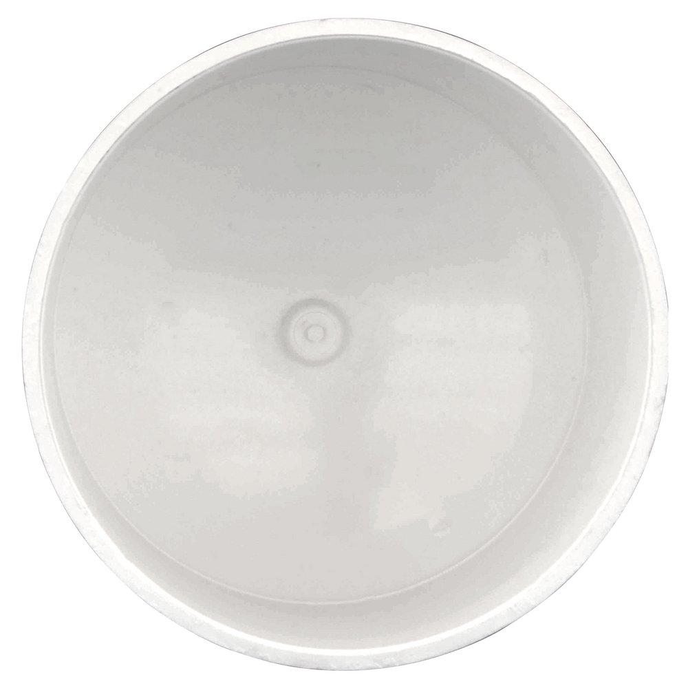 White PVC DWV Cap (Fabricated) 