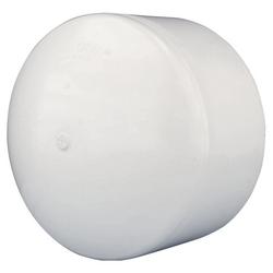 16 in. PVC DWV Cap (Fabricated)