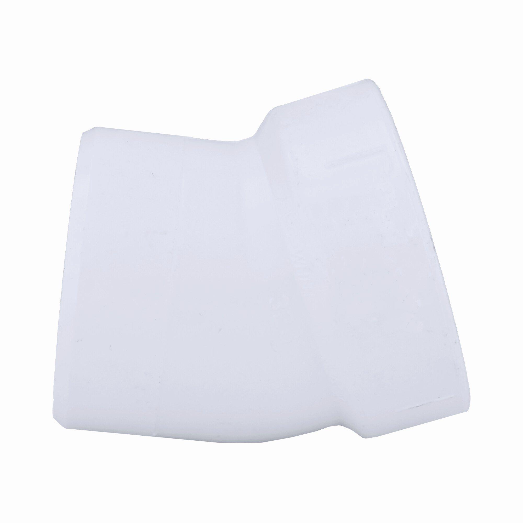 White Spigot x Hub 22-1/2 Degree PVC DWV Street Elbow 
