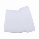 White Spigot x Hub 22-1/2 Degree PVC DWV Street Elbow 