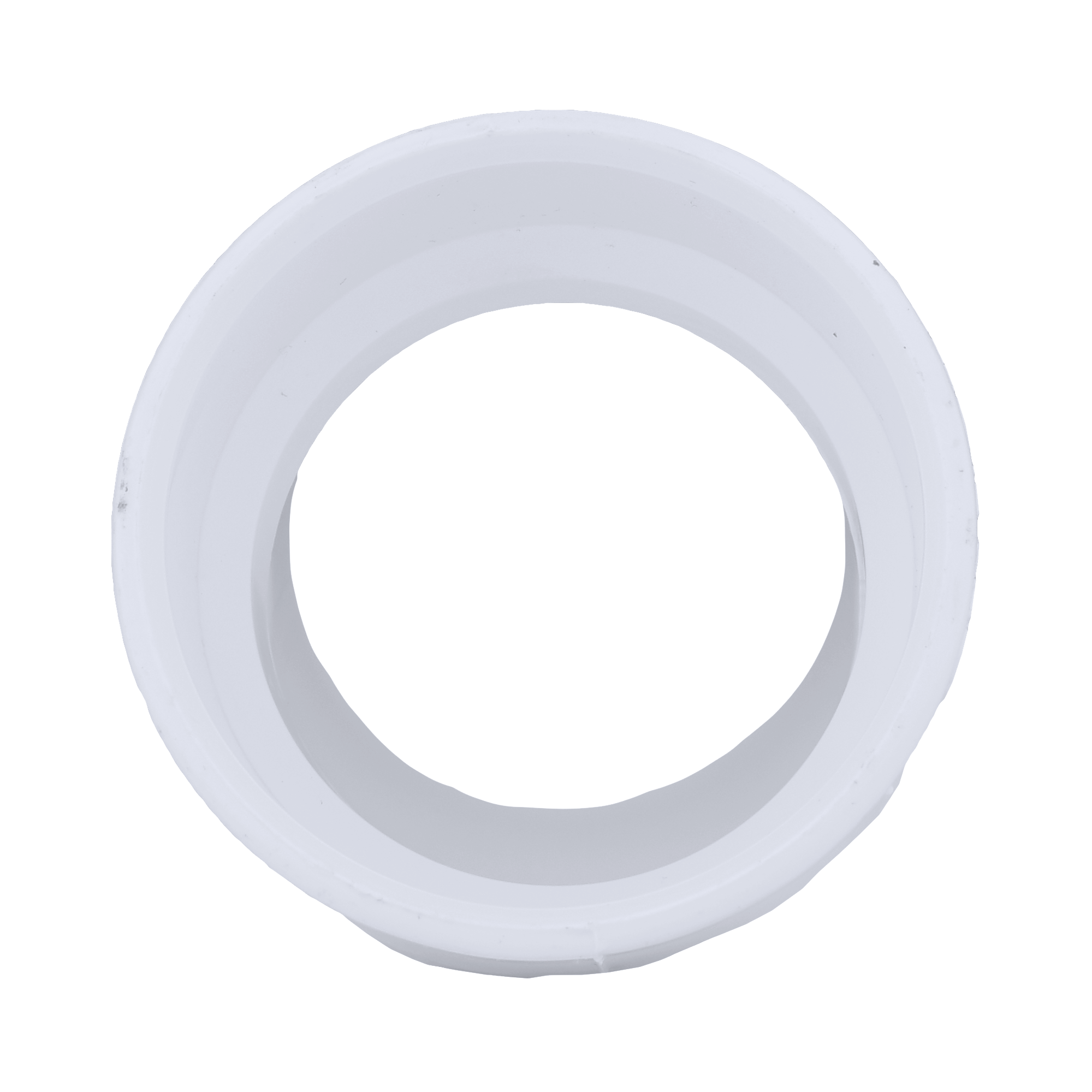 White Spigot x Hub 22-1/2 Degree PVC DWV Street Elbow 
